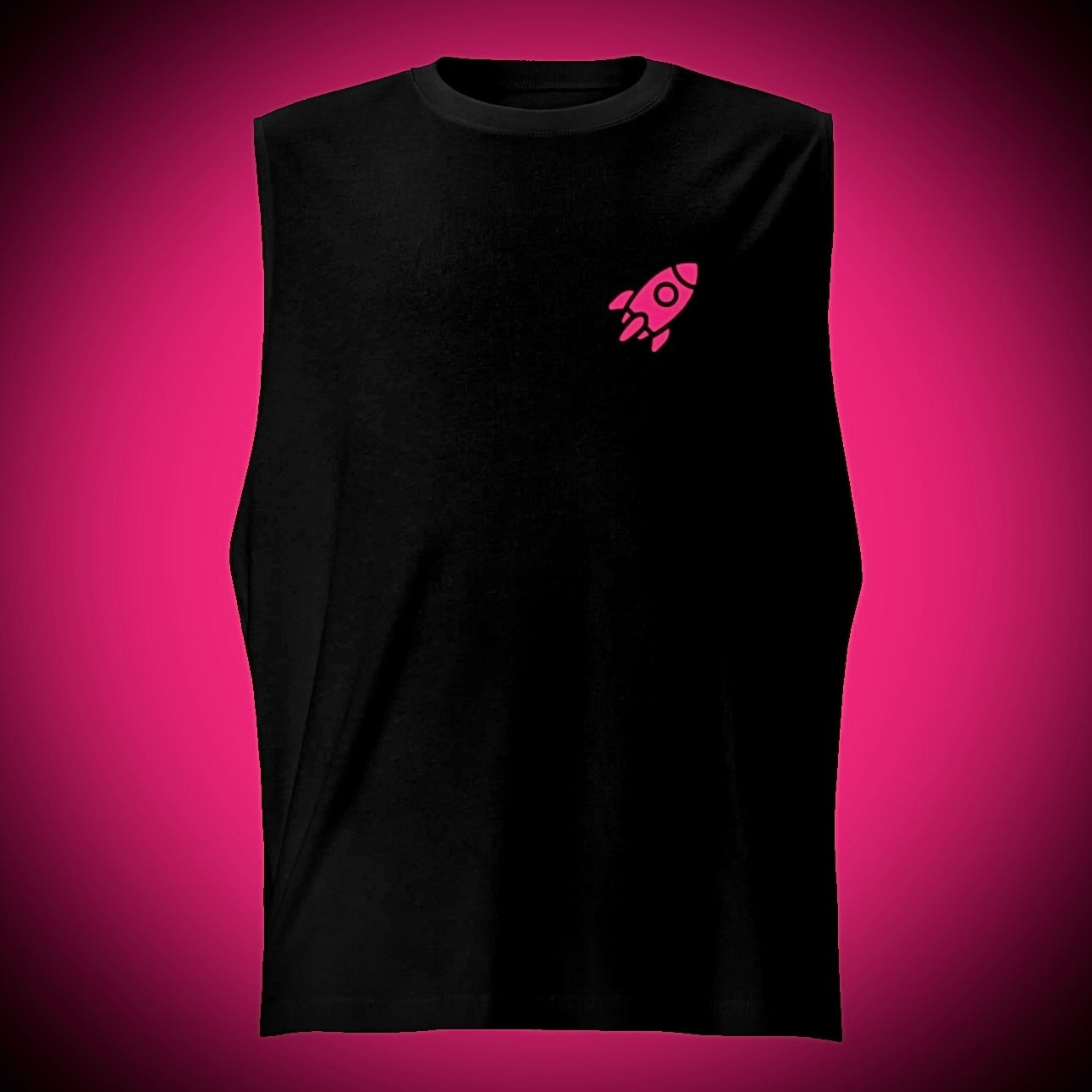 🚀 ROCKET - Premium Muscle Vest With Poster