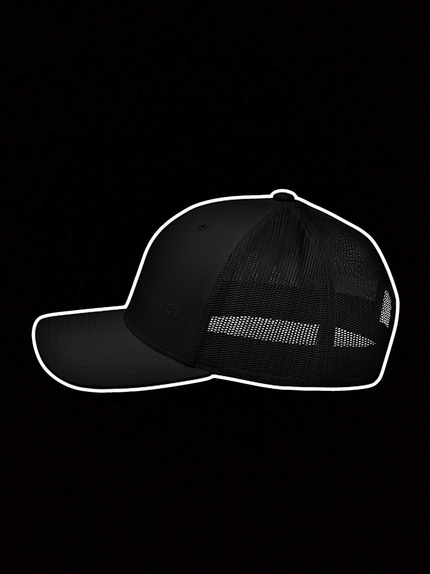 🚀 THE ROCKET PROJECT - Embroidered Trucker Cap