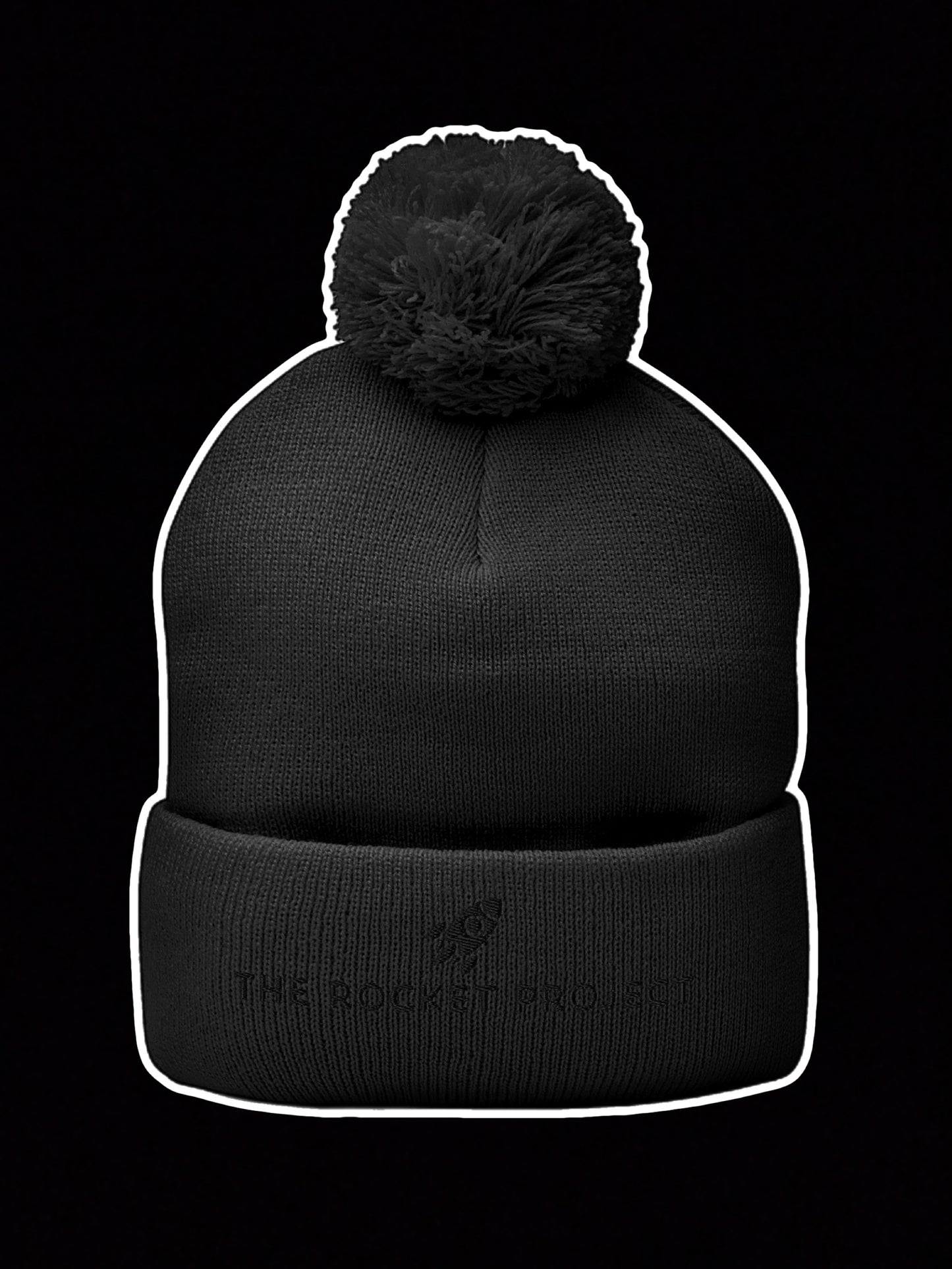 🚀 THE ROCKET PROJECT - Embroidered Bobble Beanie