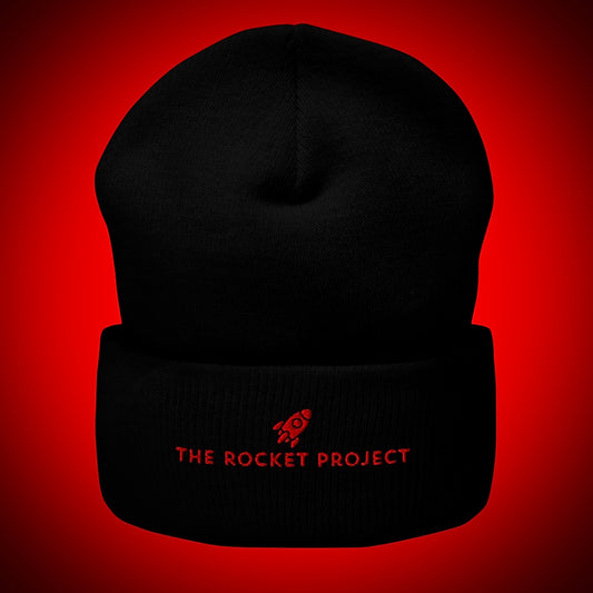 🚀 THE ROCKET PROJECT - Premium Embroidered Beanie