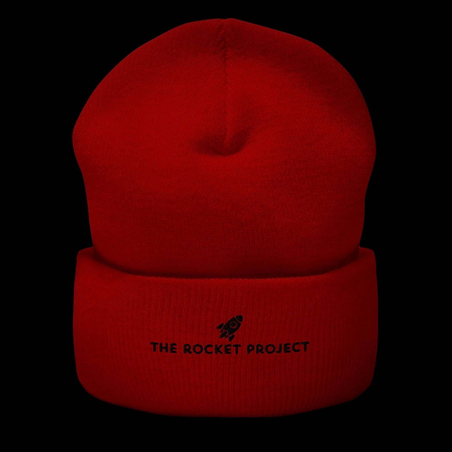 🚀 THE ROCKET PROJECT - Premium Embroidered Beanie