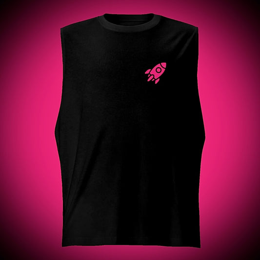 🚀 ROCKET - Premium Muscle Vest Without Poster