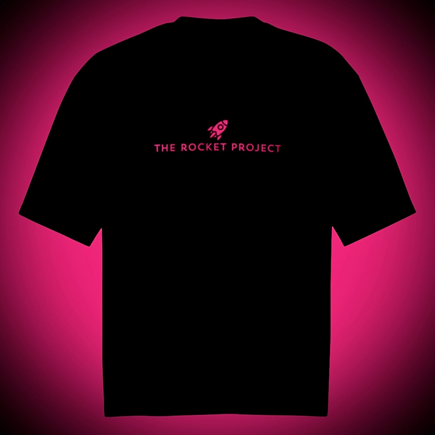 🚀 THE ROCKET PROJECT - Premium Oversized Heavyweight Tee Without Poster