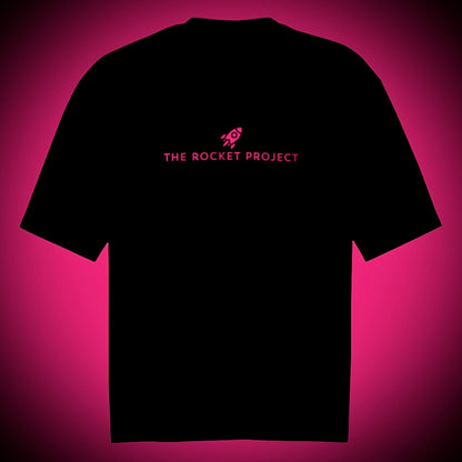 🚀 THE ROCKET PROJECT - Premium Oversized Heavyweight Tee Without Poster