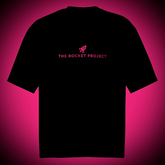 🚀 THE ROCKET PROJECT - Premium Oversized Heavyweight Tee Without Poster