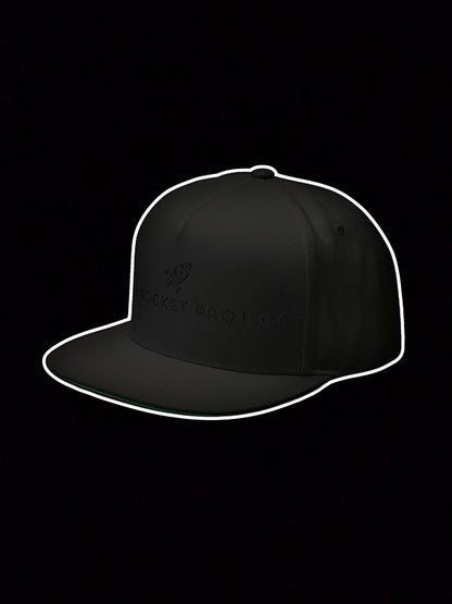 🚀 THE ROCKET PROJECT - Embroidered Snapback Hat
