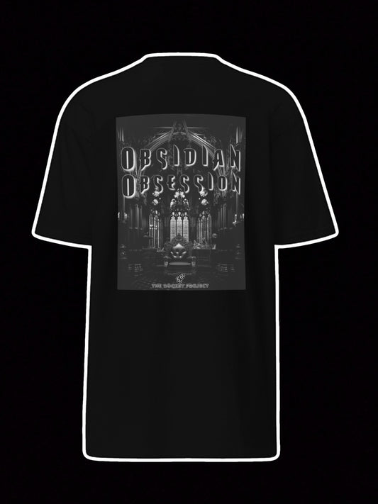 🚀 Rocket Logo - Premium Heavyweight Embroidered Tee With Poster