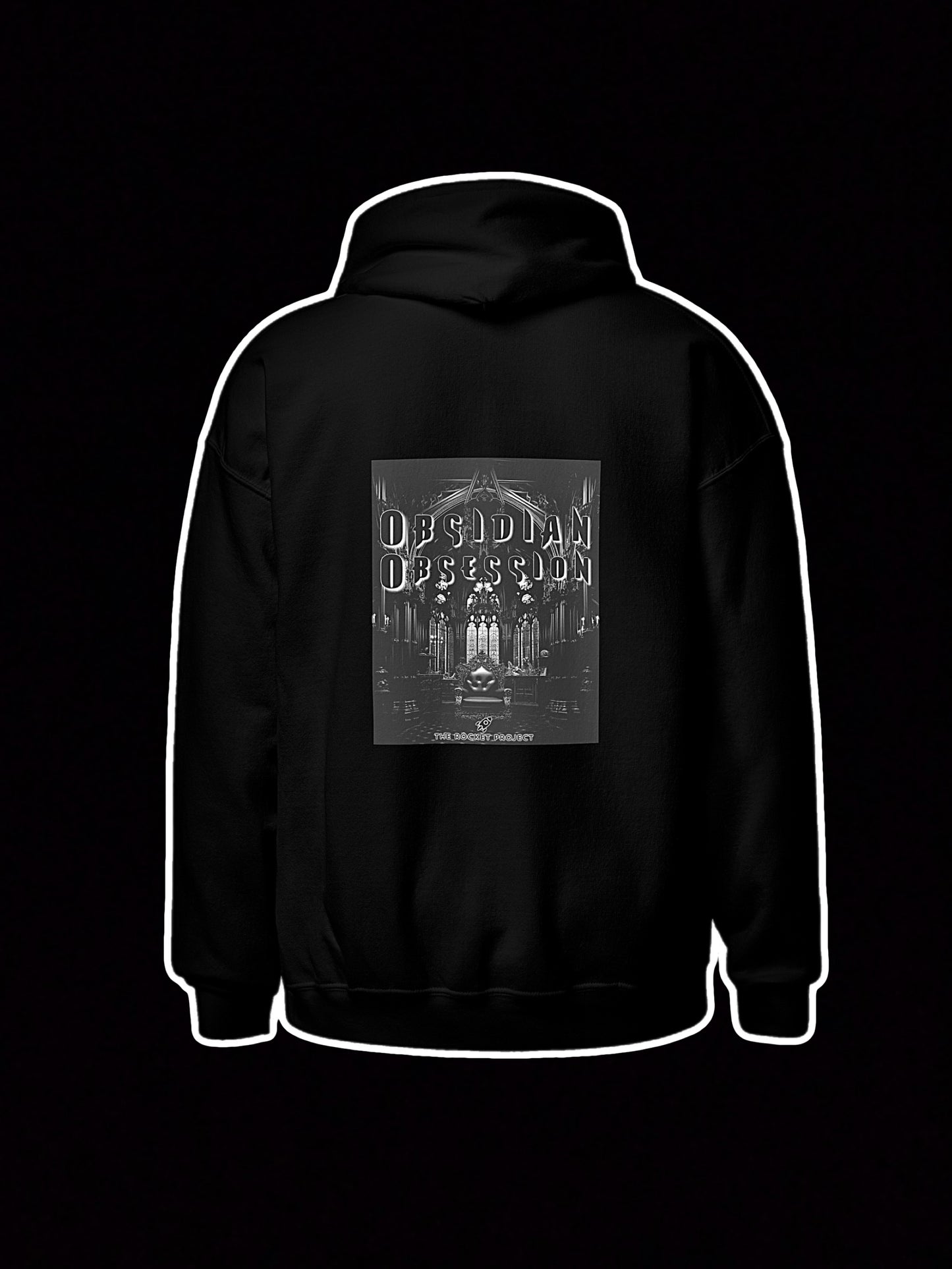 🚀 ROCKET LOGO - Embroidered Premium Hoodie With Poster