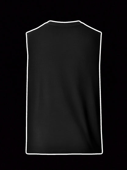 🚀 ROCKET LOGO - Premium Embroidered Muscle Vest Without Poster