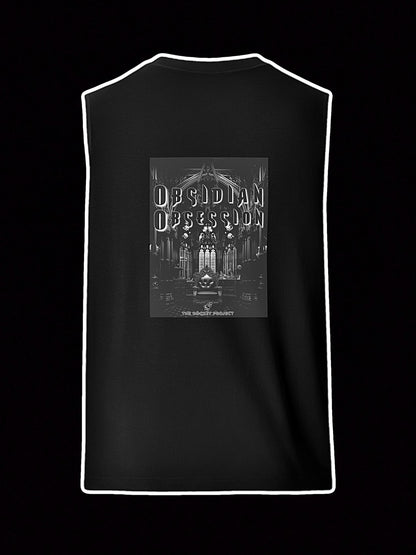 🚀 ROCKET LOGO - Premium Embroidered Muscle Vest With Poster