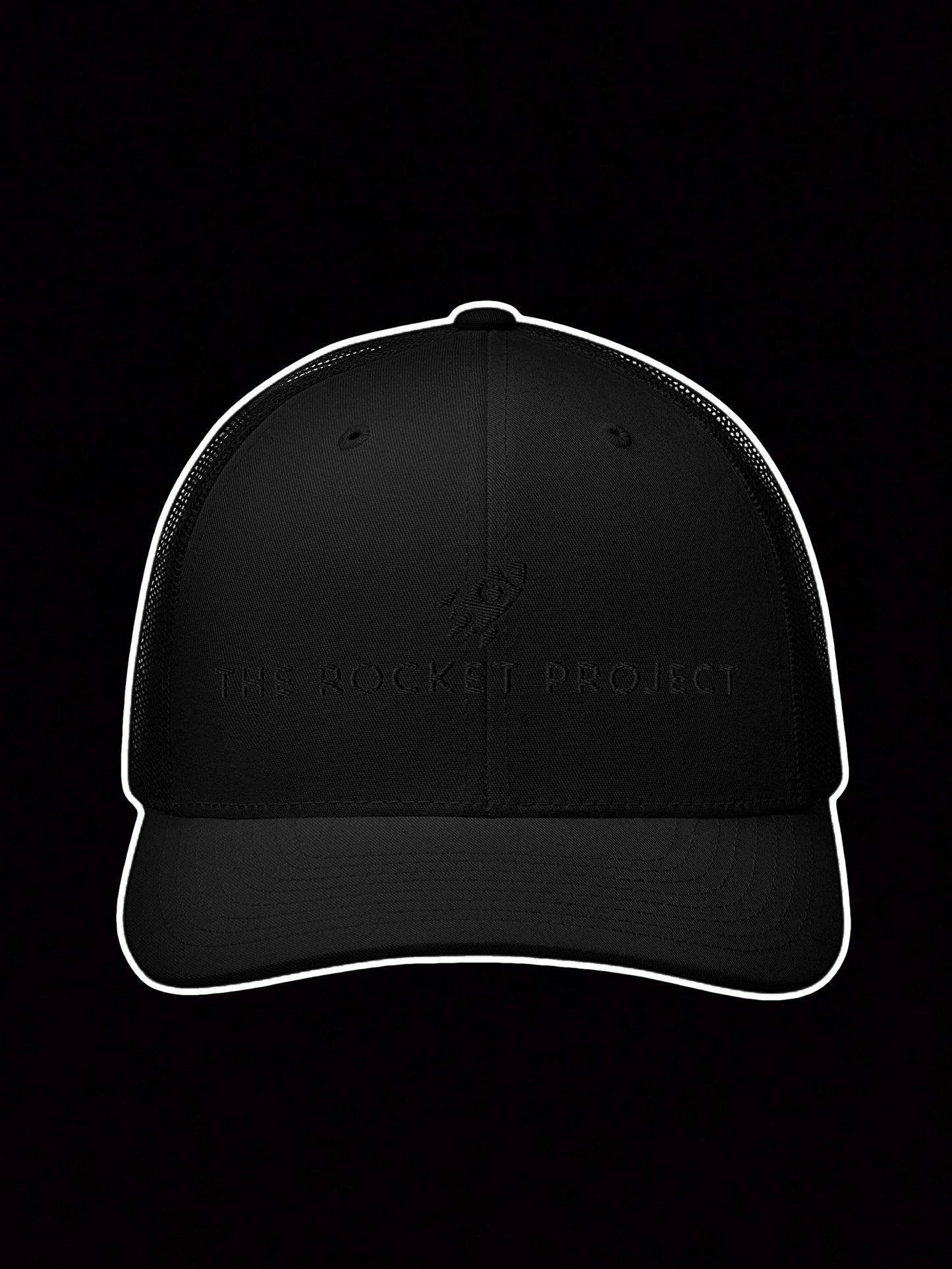 🚀 THE ROCKET PROJECT - Embroidered Trucker Cap
