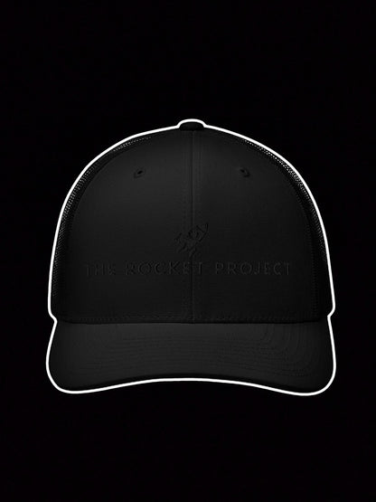 🚀 THE ROCKET PROJECT - Embroidered Trucker Cap