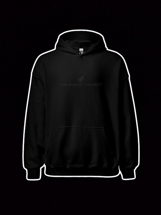 🚀 THE ROCKET PROJECT - Embroidered Premium Hoodie