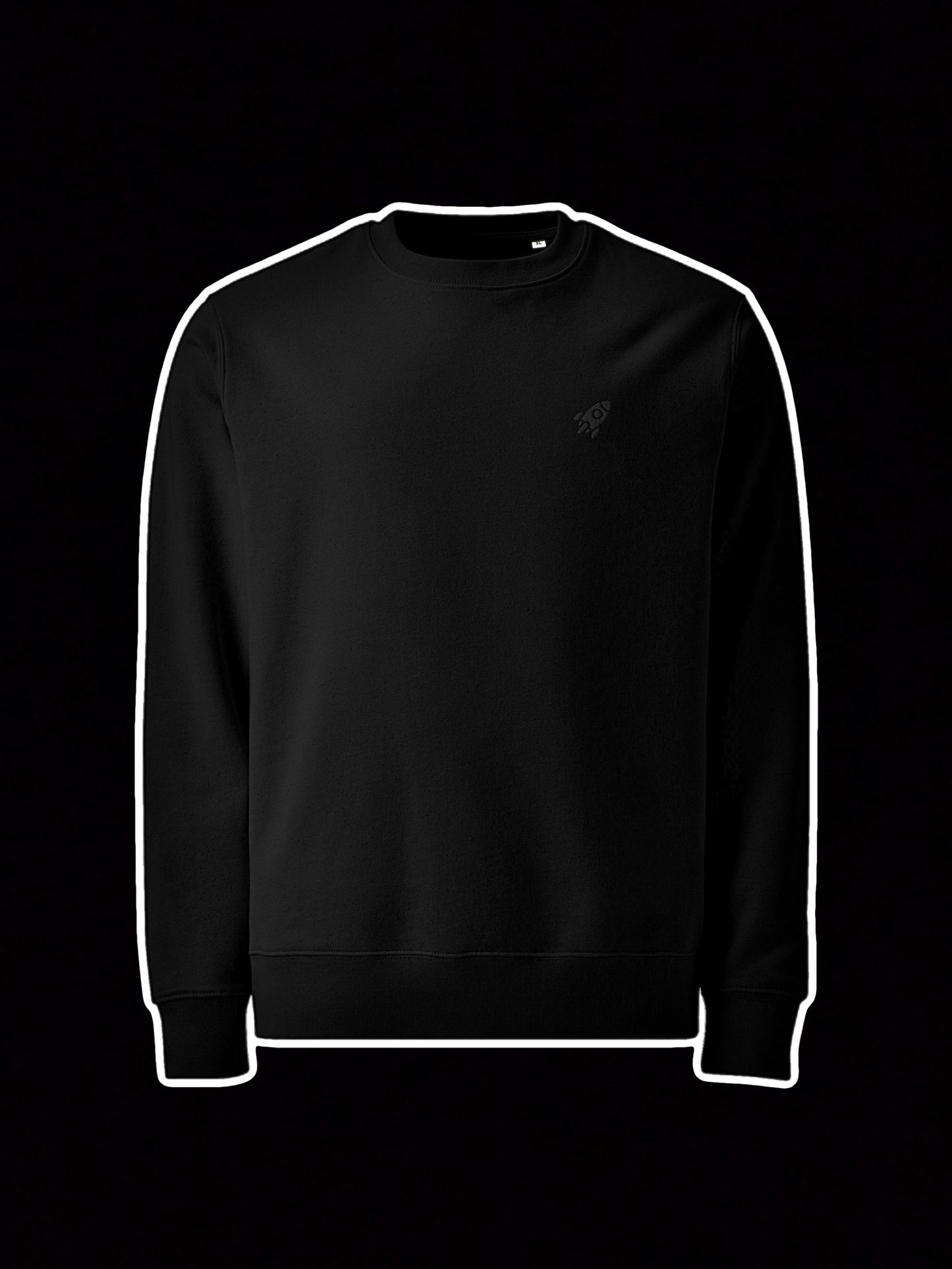 🚀 ROCKET LOGO - Premium Embroidered Jumper