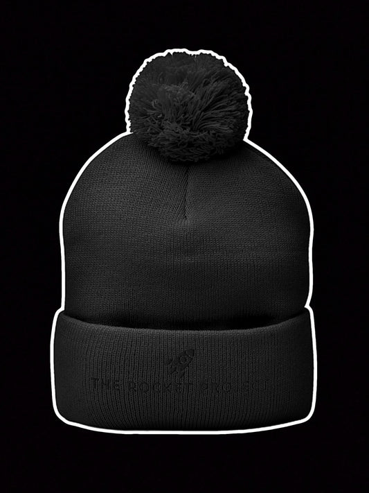 🚀 THE ROCKET PROJECT - Embroidered Bobble Beanie