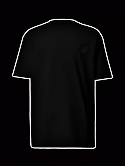 🚀 Rocket Logo - Premium Heavyweight Embroidered Tee Without Poster