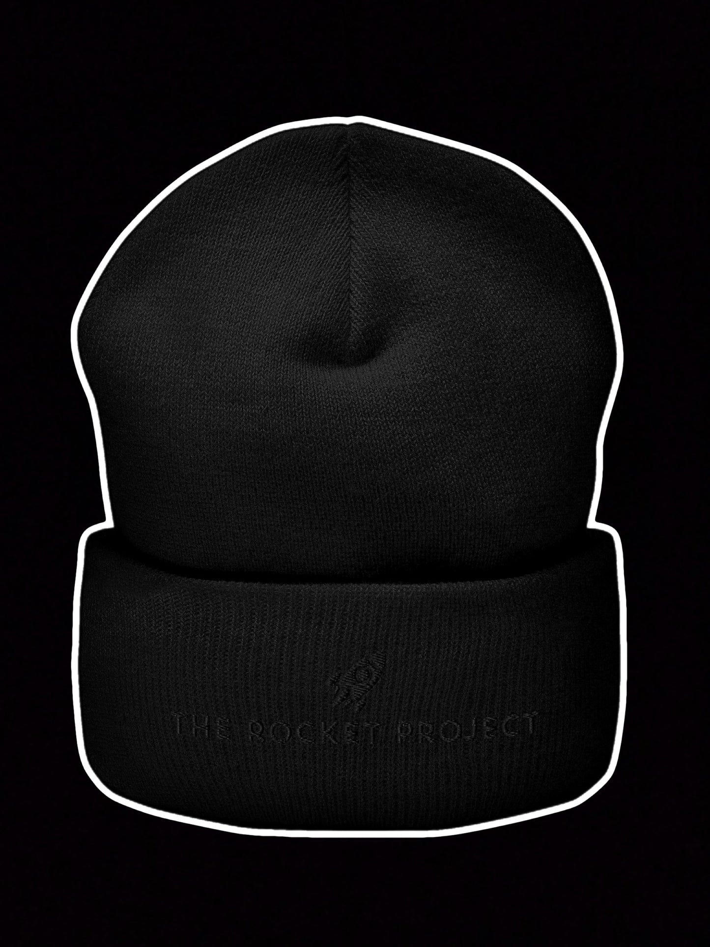 🚀 THE ROCKET PROJECT - Embroidered Beanie