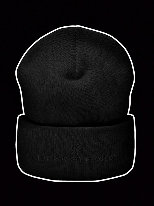 🚀 THE ROCKET PROJECT - Embroidered Beanie