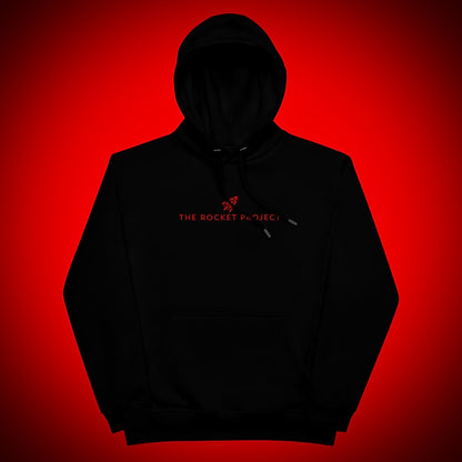 🚀 THE ROCKET PROJECT - Premium Embroidered Hoodie