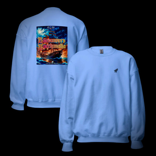 🚀 ROCKET LOGO - Premium Embroidered Jumper With Poster