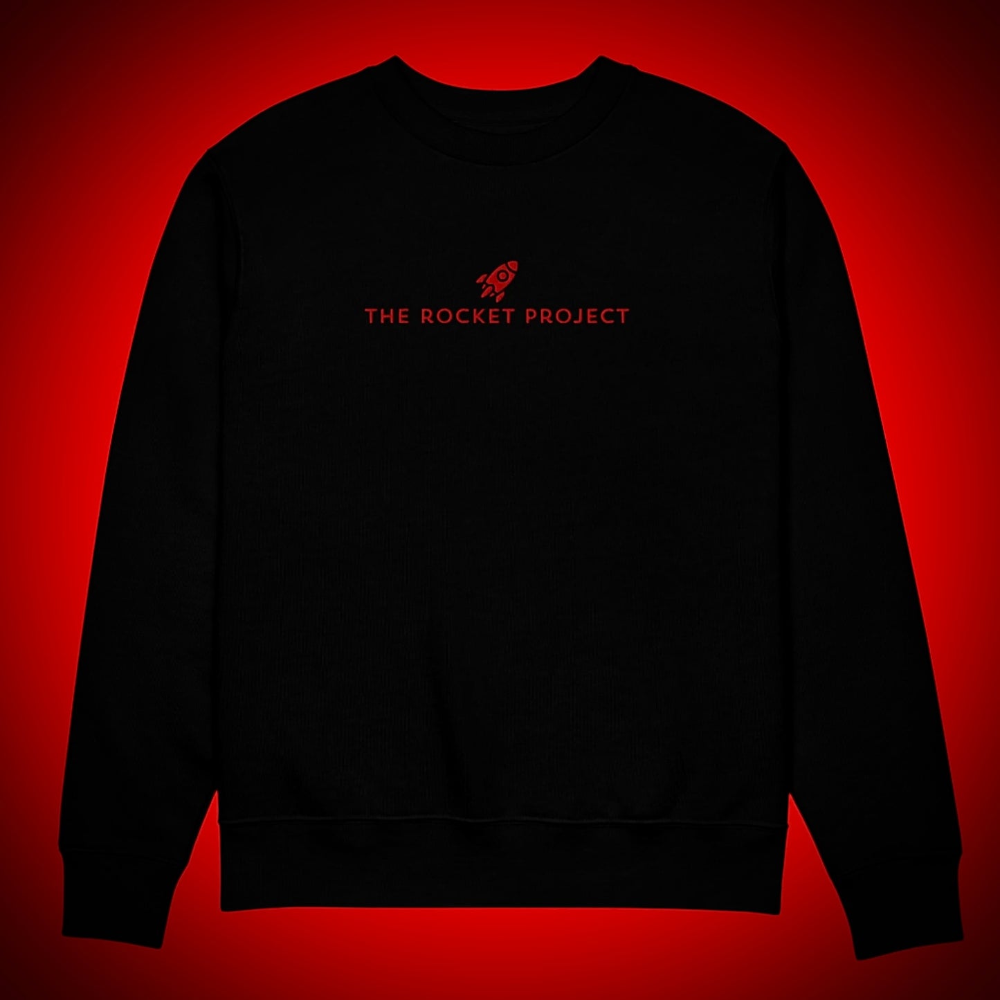 🚀 THE ROCKET PROJECT - Embroidered Premium Jumper