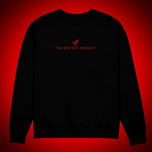 🚀 THE ROCKET PROJECT - Embroidered Premium Jumper
