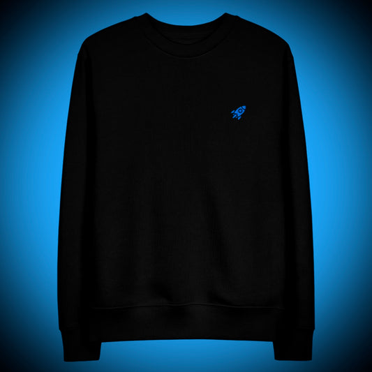 🚀 ROCKET LOGO - Premium Embroidered Jumper Without Poster