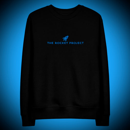 🚀 THE ROCKET PROJECT LOGO - Premium Embroidered Jumper