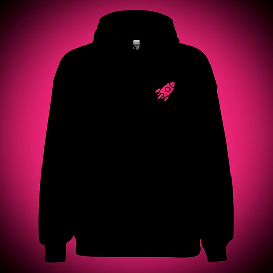 🚀 ROCKET - Embroidered Premium Hoodie Without Poster