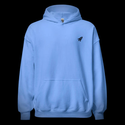 🚀 ROCKET LOGO  - Premium Embroidered Heavyweight Hoodie Without Poster