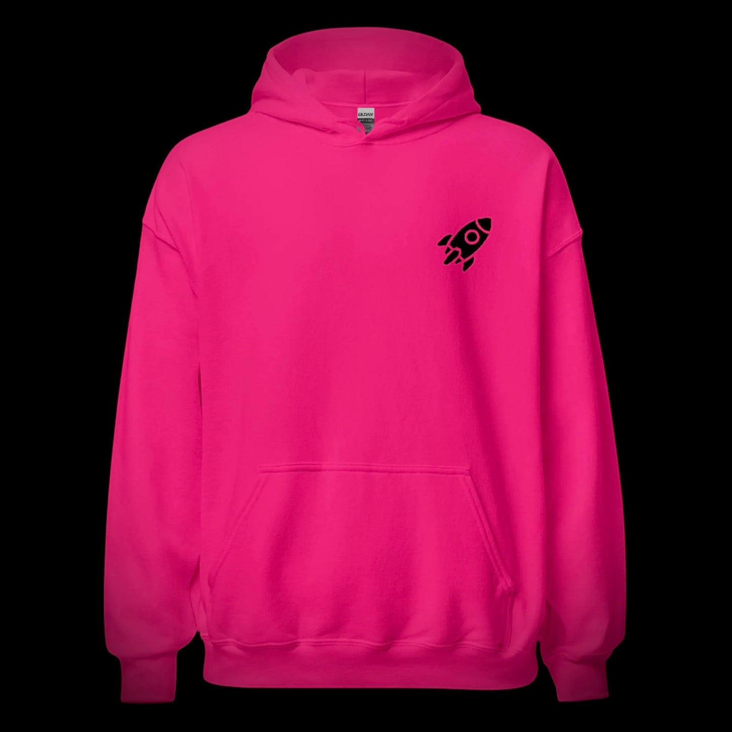 🚀 ROCKET - Embroidered Premium Hoodie Without Poster