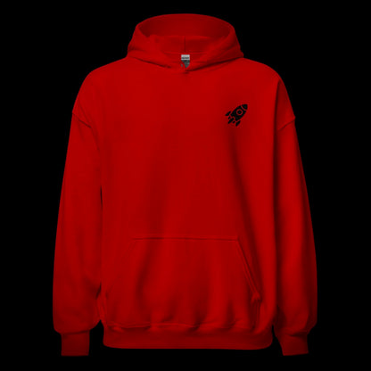 🚀 ROCKET - Premium Embroidered Hoodie With Poster