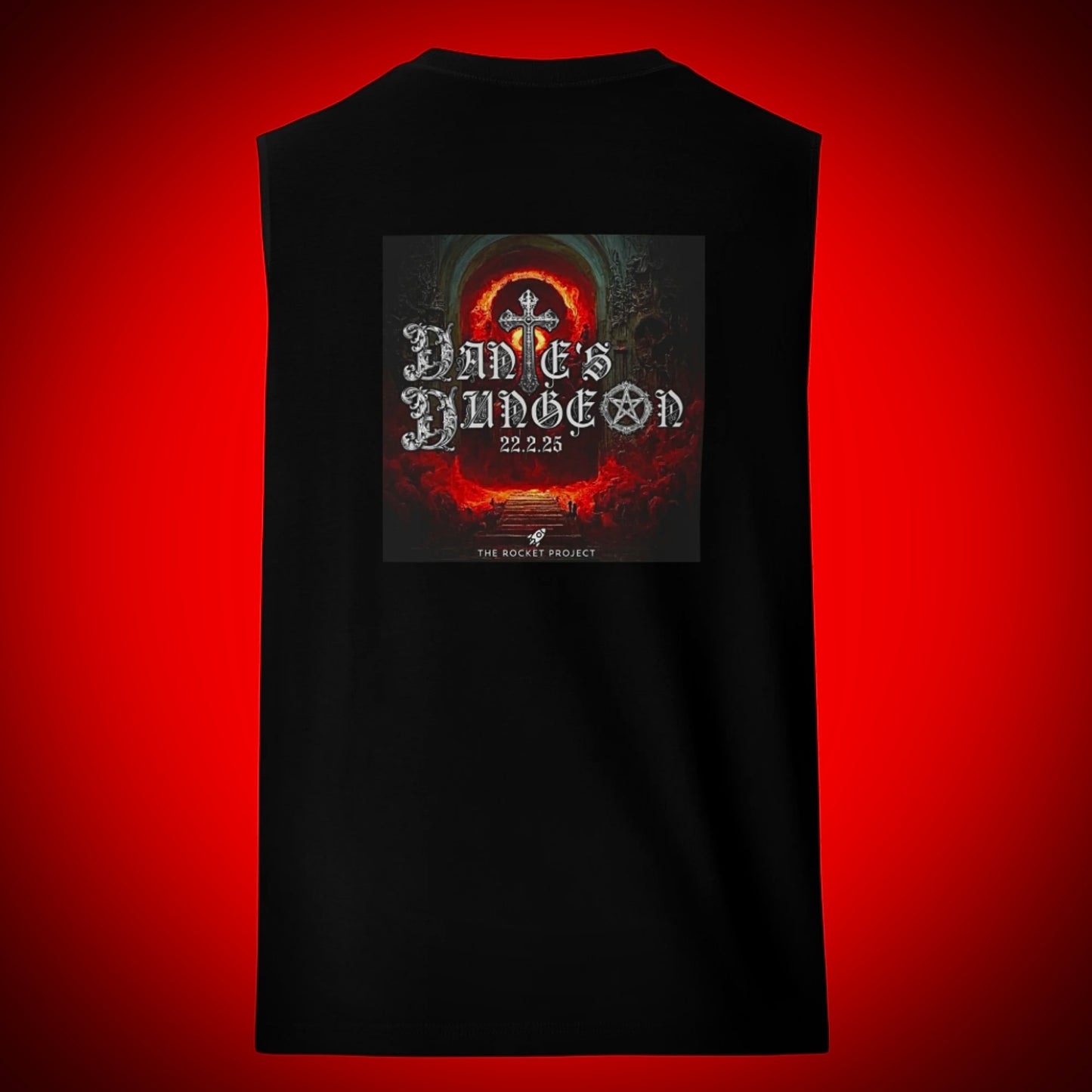 🚀 ROCKET - Premium Muscle Vest With Poster