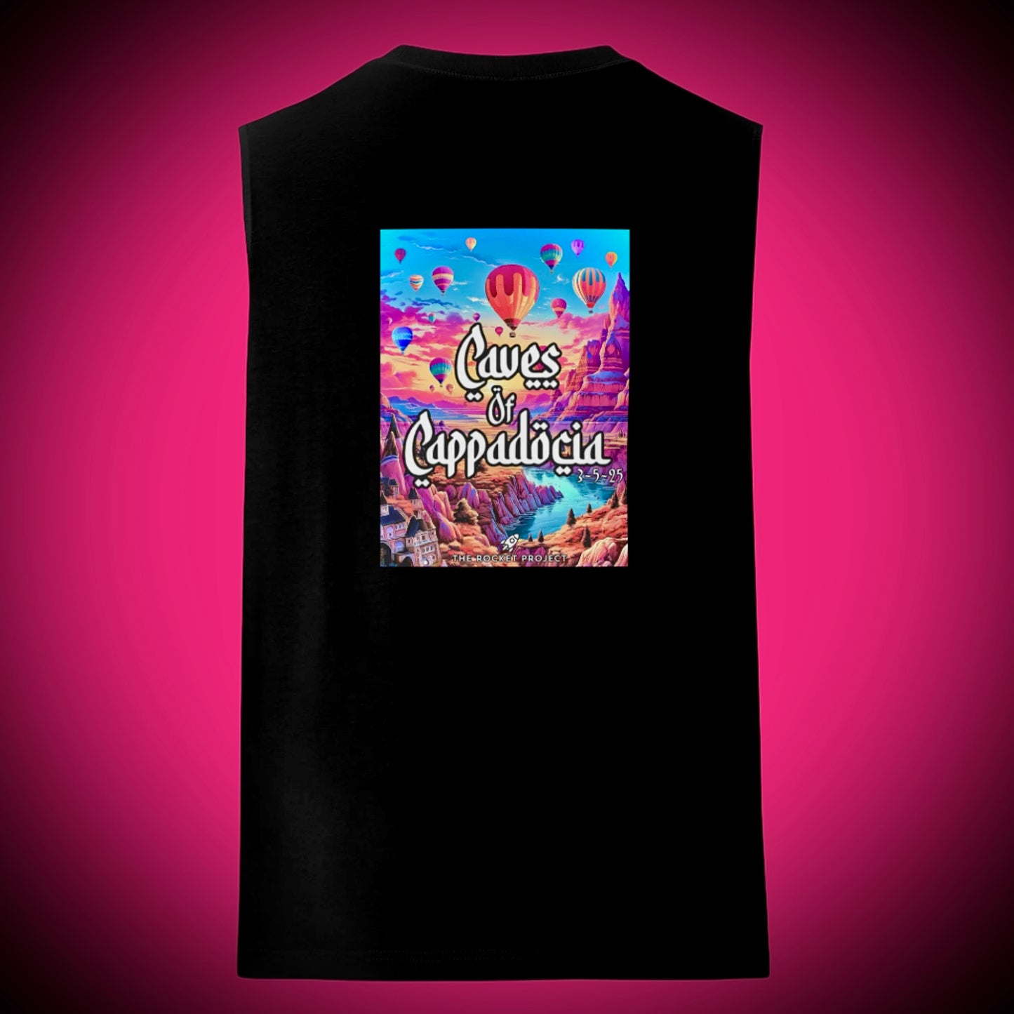 🚀 ROCKET - Premium Muscle Vest With Poster