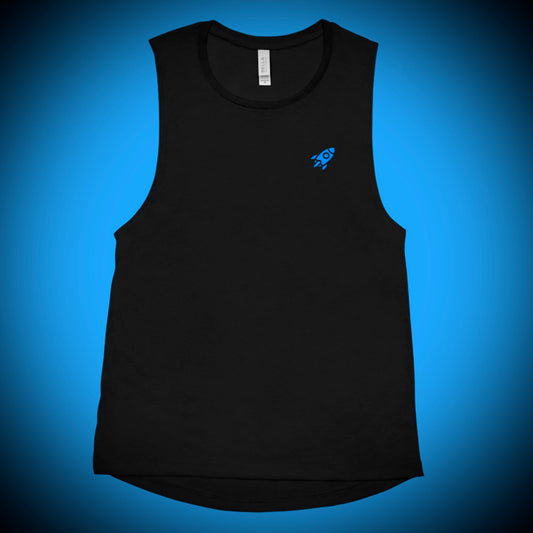 🚀 ROCKET LOGO - Premium Vest Without Poster